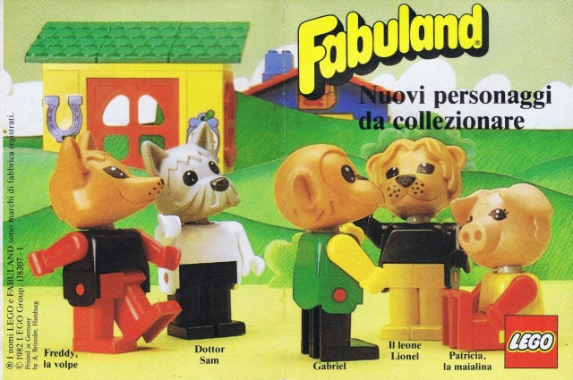Lego 1982 Mini Fabuland Italian (118307-I)