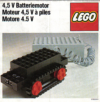 Lego 4,5 V Batteriemotor (111782 D/F/I)