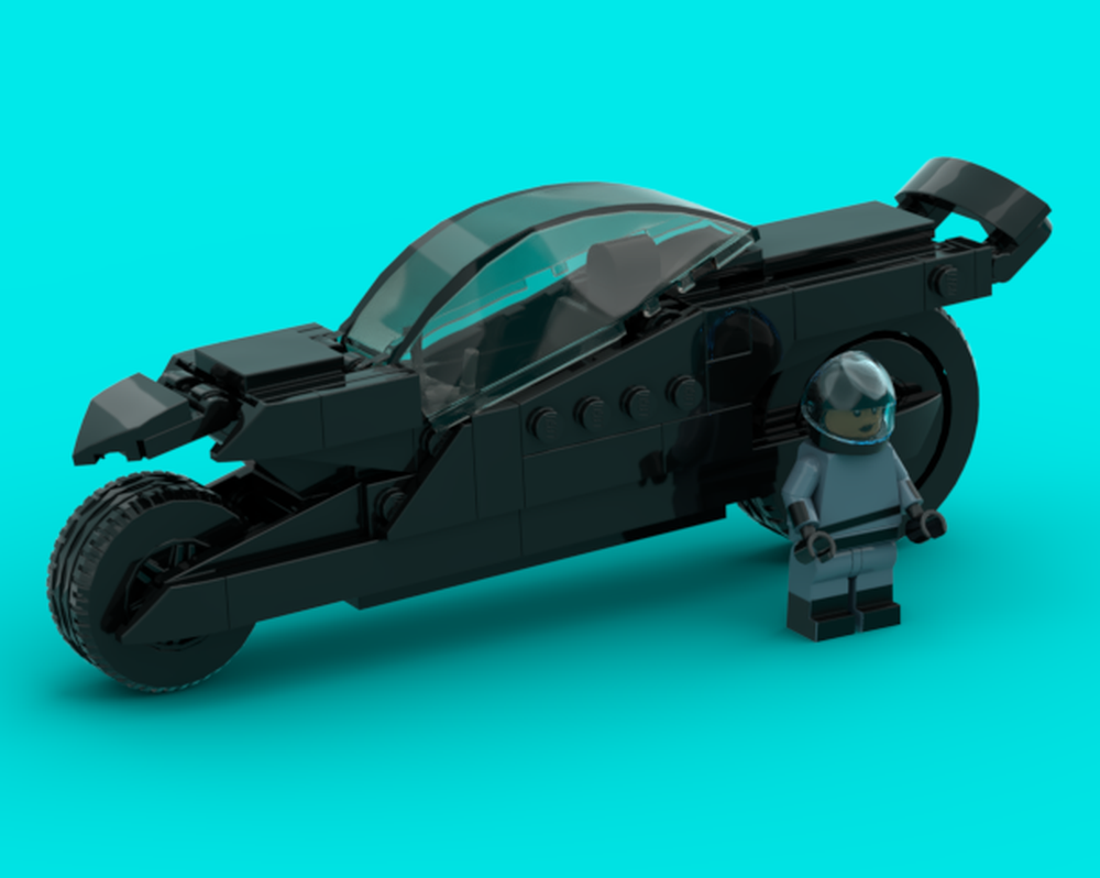 Lego Thunderbirds shadow bike