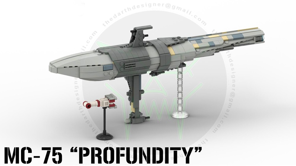 Lego MC-75 "Profundity" - 1:4000 Scale
