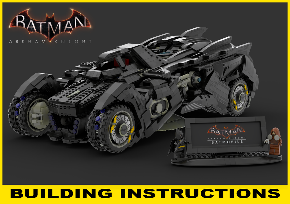 Lego Arkham Knight Batmobile UCS