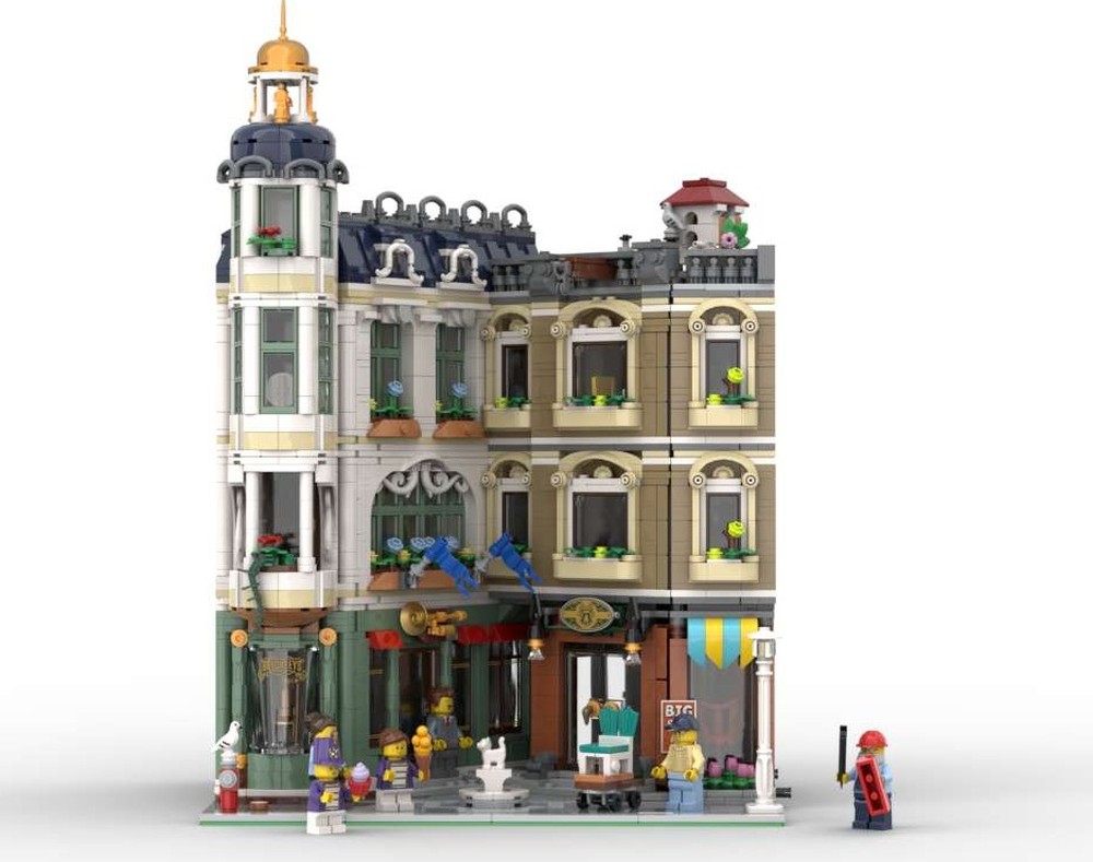 Lego 11371 Shopping Street Upper Floor Extension