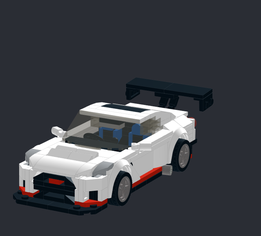 Lego Nissan R35 GTR (Gran Turismo Ver.)