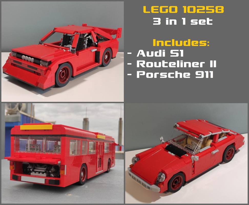 Lego 10258 3 in 1 set