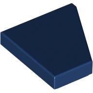 Lego Wedge Tile 2 x 2 Left / Dark Blue