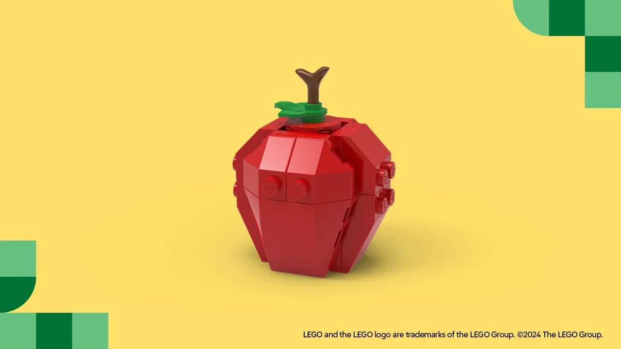 Lego Back to School Apple