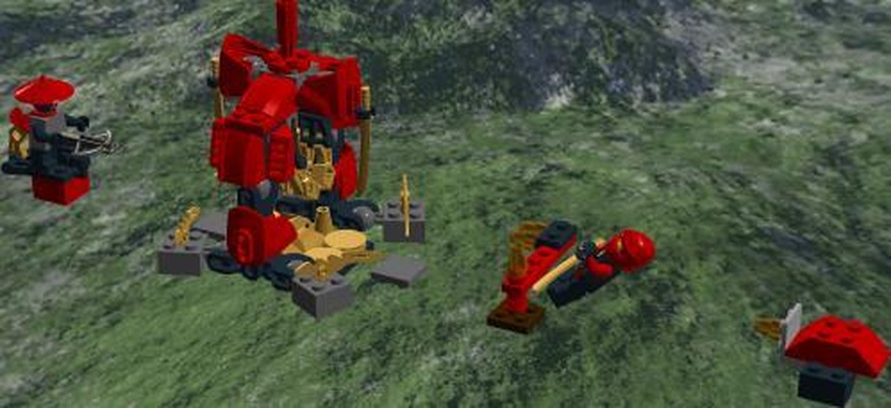 Lego Trapped Treasure Arch