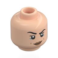 Lego Minifig Head with Print