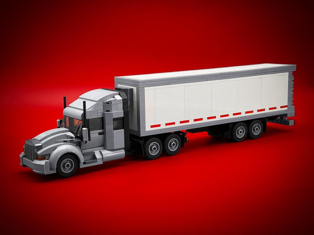 Lego Kenny Truck & Box Trailer