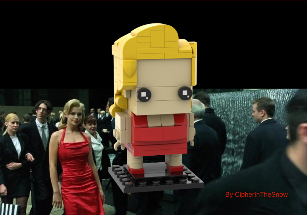 Lego Woman in the Red Dress (The Matrix)