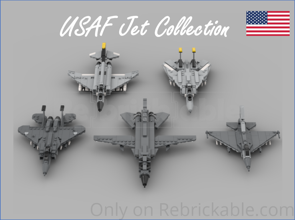 Lego USAF Jet Collection