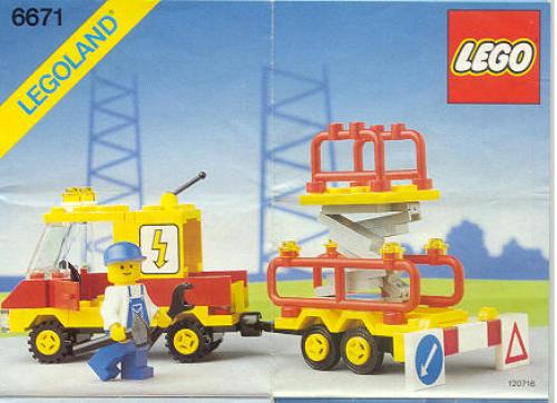 Lego Utility Repair Lift