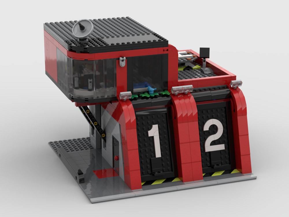 Lego Fire Station Modular