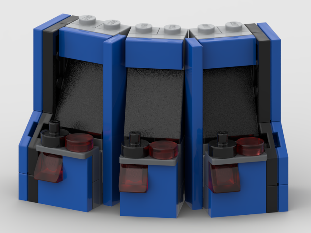 Lego 3-Person Arcade Machine