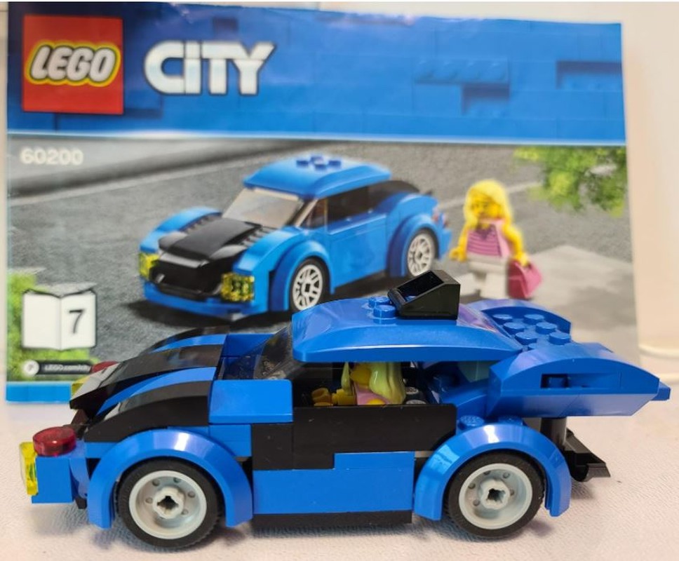 Lego FUTURE CAR BLUE 7