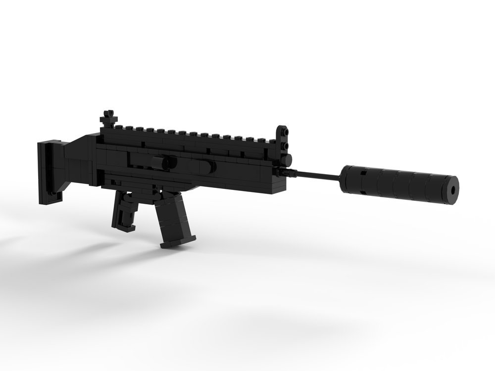 Lego Fortnite Suppressed Scar