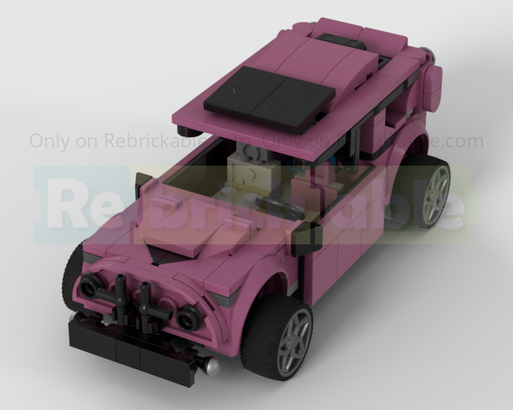 Lego Tuscadero Pink Jeep