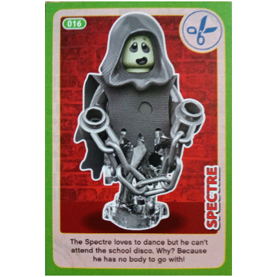 Lego Trading Card, Create the World Incredible Inventions - Spectre / [No Color/Any Color]