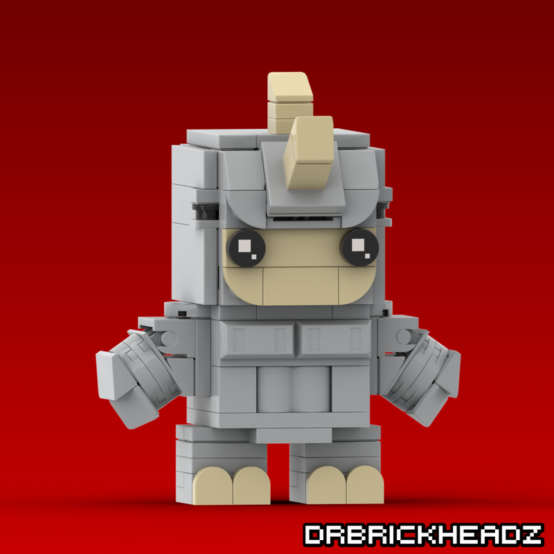 Lego Rhino (Spider-Man) Brickheadz