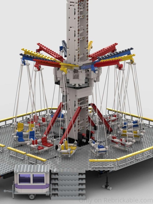 Lego Fairground Starflyer ride