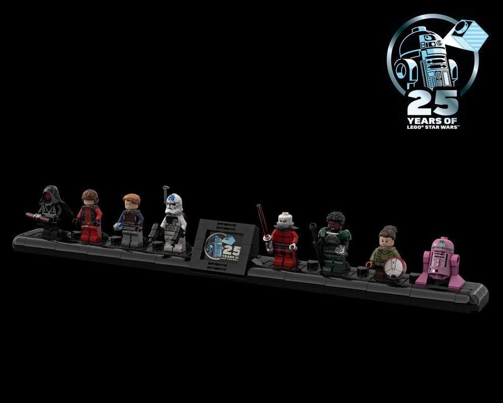Lego 25th Anniversary Display Stand