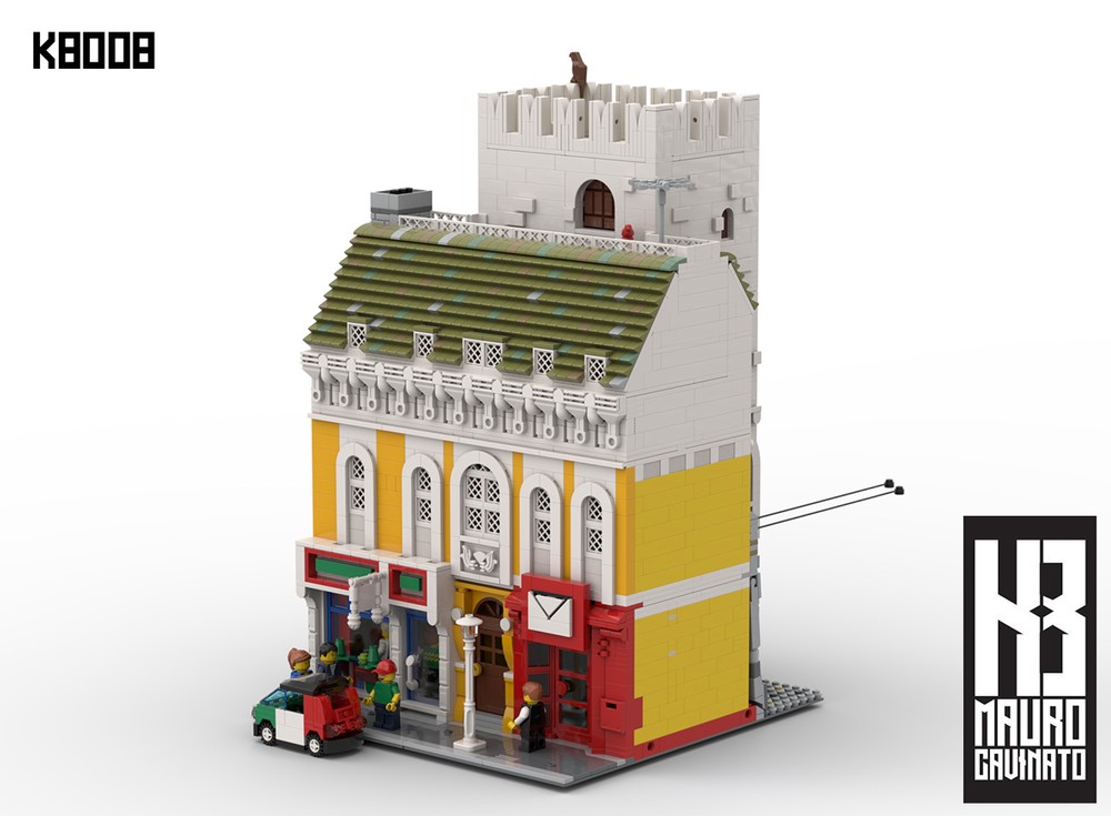 Lego K8008 - Pizzeria and Post Office