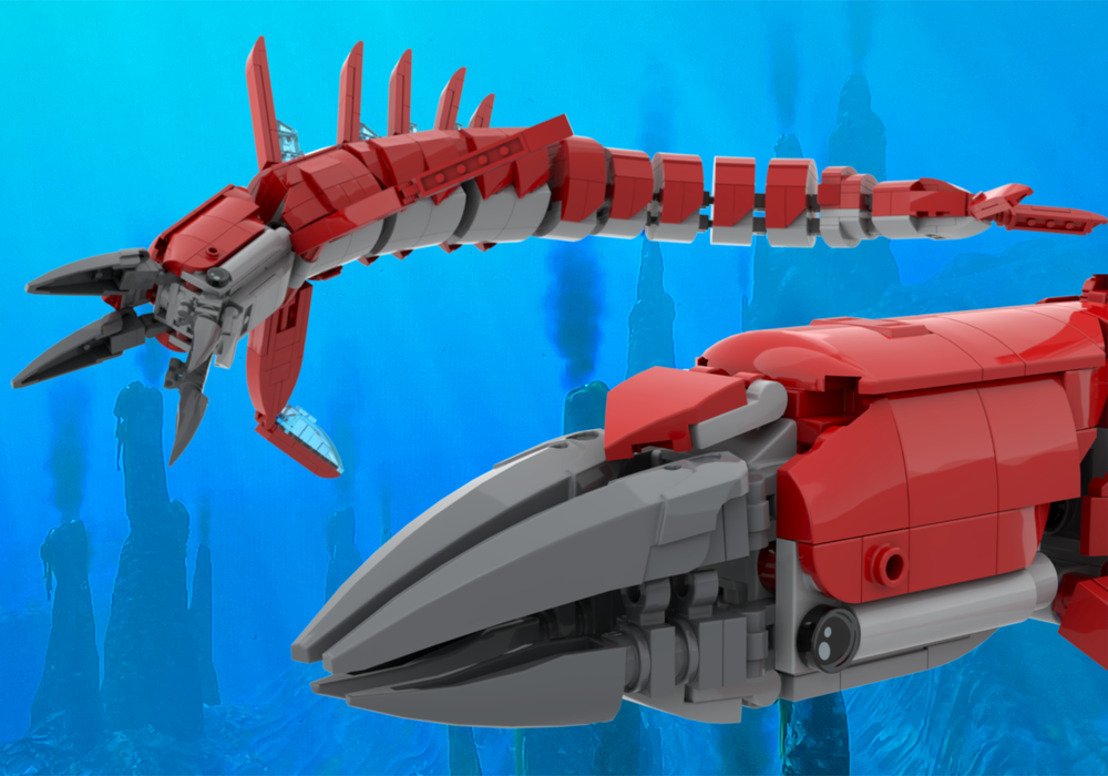 Lego Chelicerate Leviathan (Subnautica Below Zero)