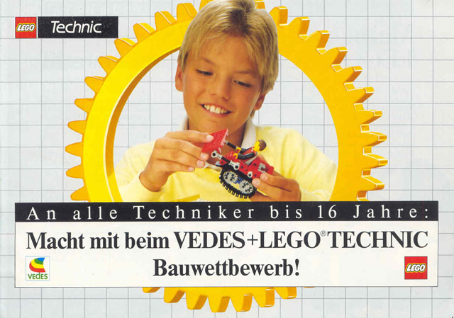 Lego 1987 Medium Technic German
