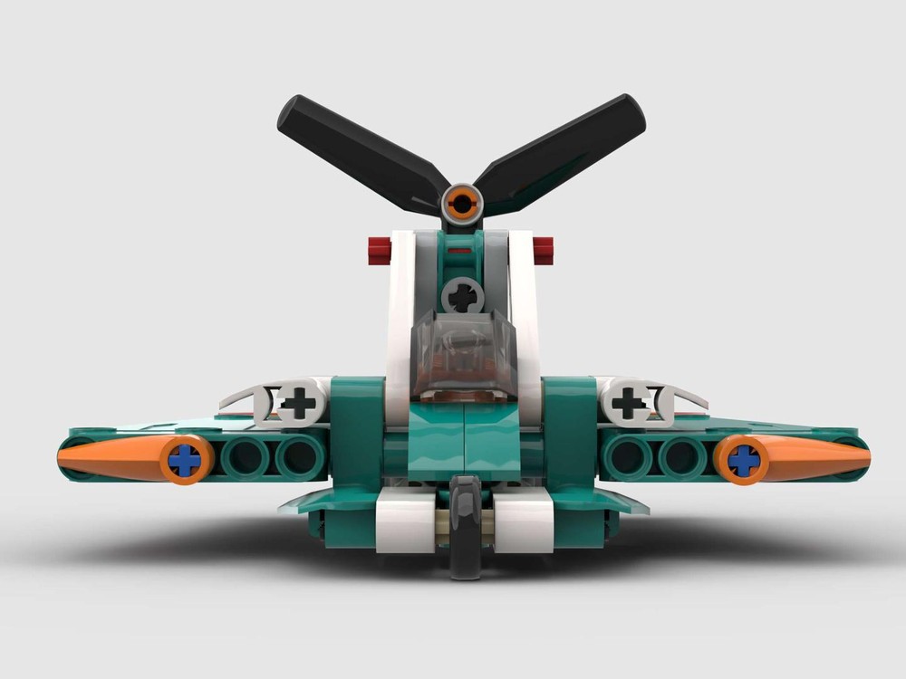Lego 42117 alt build - Propeller Vehicle