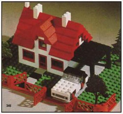 Lego House with Car