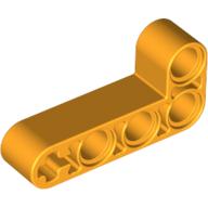 Lego Technic Beam 2 x 4 L-Shape Thick / Bright Light Orange