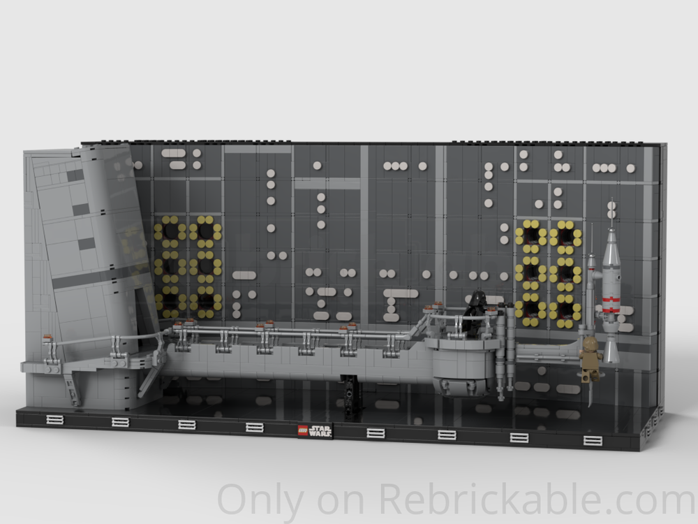 Lego UCS Bespin Duel Diorama