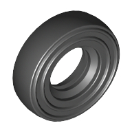 Lego Tyre 14 x 4 Smooth Small Single