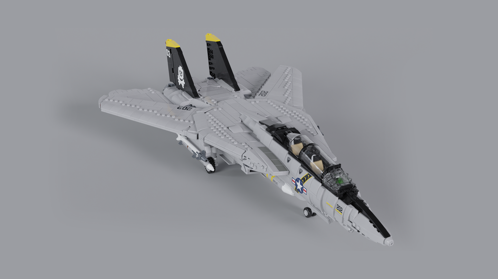 Lego F14 Tomcat (Jolly Rogers)