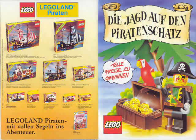 Lego 1989 Medium Pirates - Die Jagd auf den Piratenschatz (The Hunt for the Pirate Treasure)