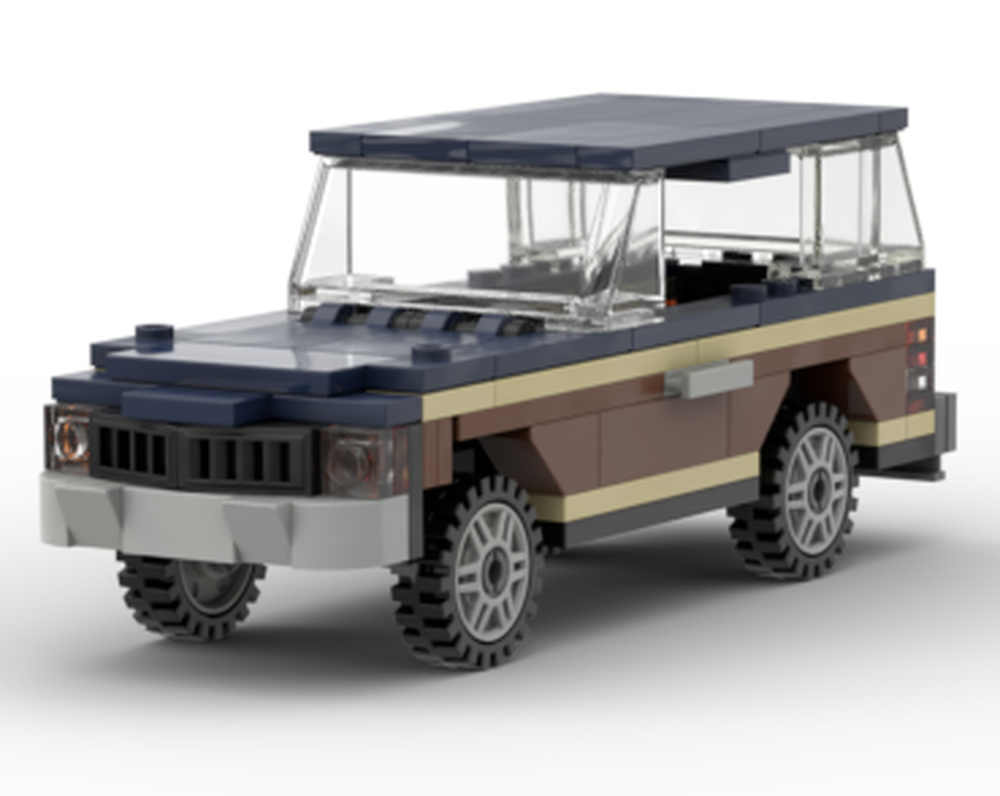 Lego 1970s Station Wagon