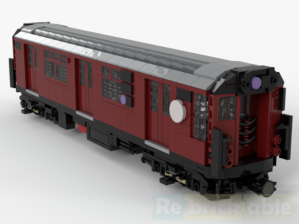 Lego NYC Subway R36WF Redbird