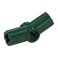 Lego Technic Axle and Pin Connector Angled #3 - 157.5° / Dark Green
