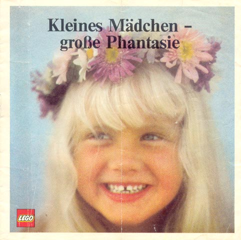 Lego 1974 Medium Austrian - Kleines Mädchen - große Phantasie (97880-Øs.)