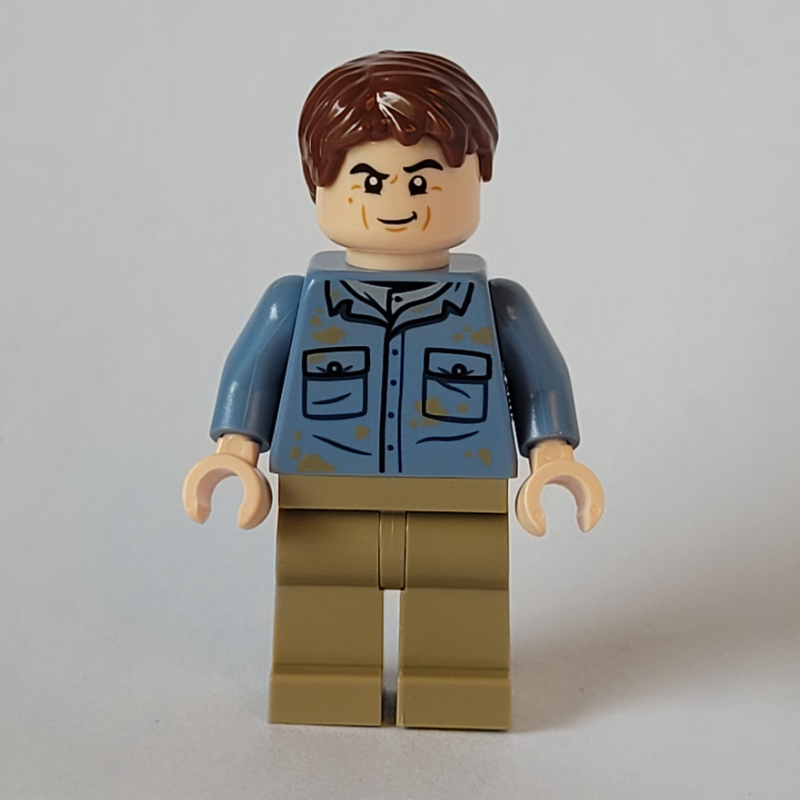 Lego Alan Grant, Hair