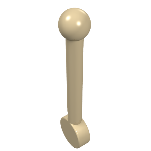 Lego Lever Small / Tan