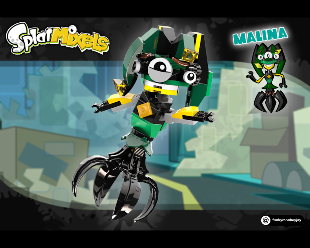 Lego SplatMixels - Marina (Malina)