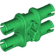Lego Technic Pin Double with Axle Hole / Green