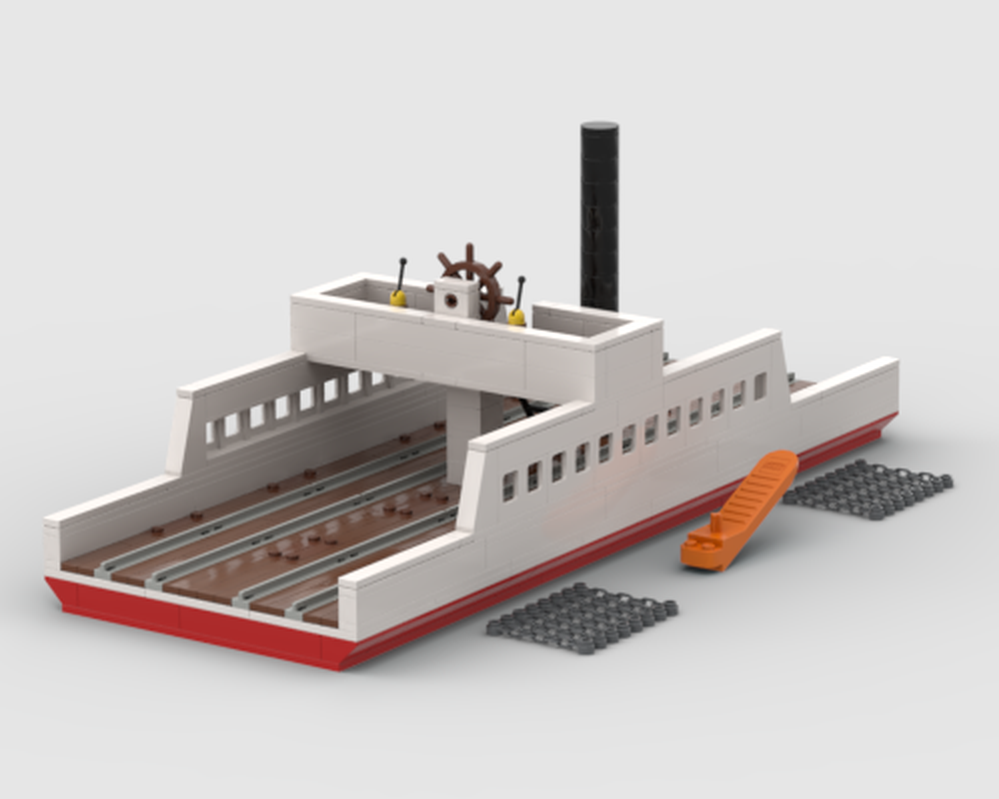 Lego Train Ferry