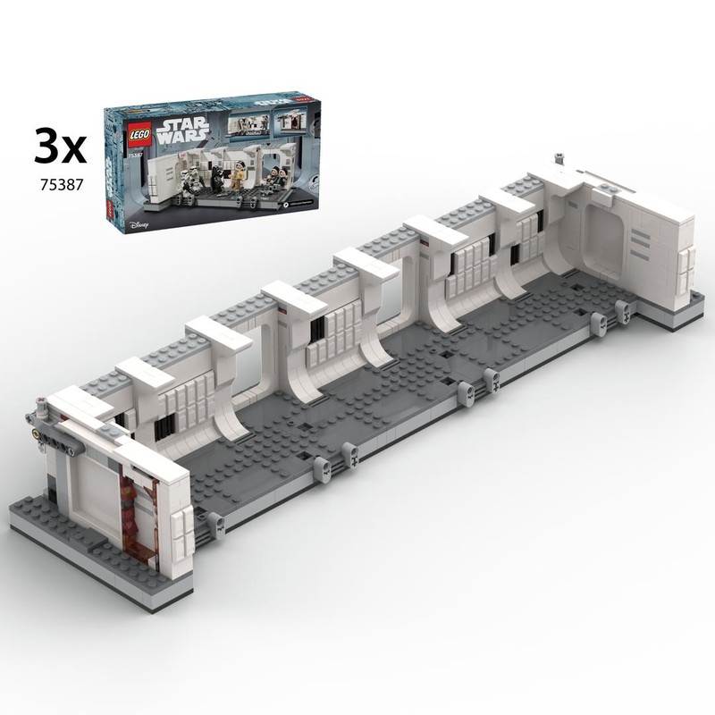 Lego Tantive IV hallway expansion
