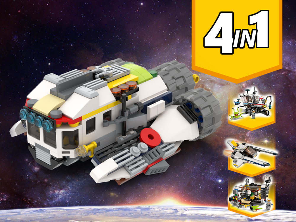 Lego 31107 Space Shuttle Alternative Build