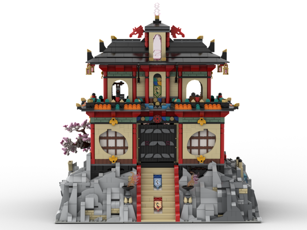 Lego Dragon Fortress Reborn!