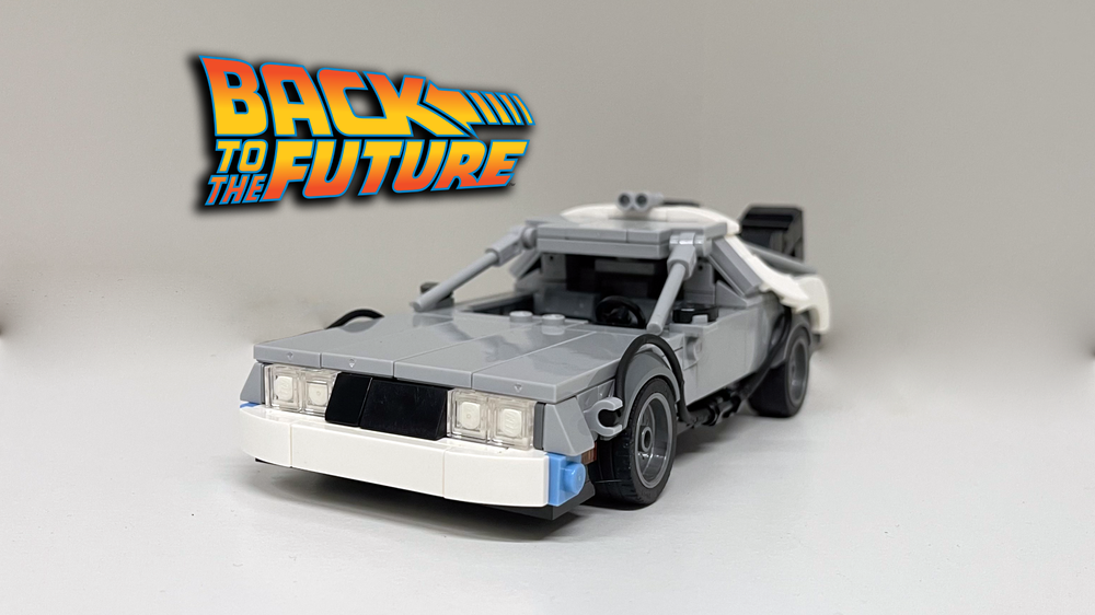 Lego Delorean Time Machine | Back to the future
