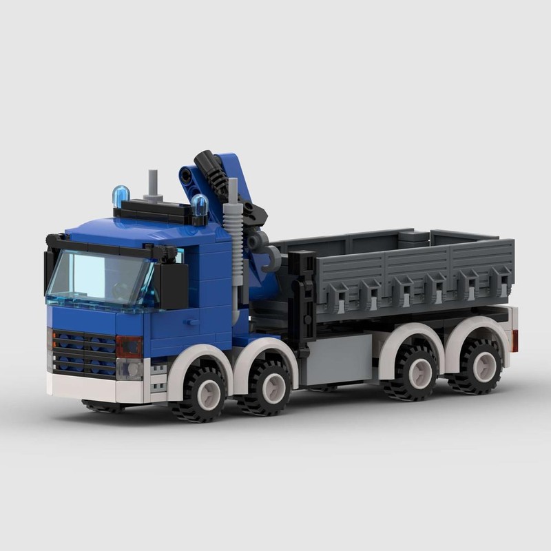Lego City THW Dump Truck 8x8 with Crane