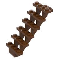 Lego Stairs 7 x 4 x 6 Straight Open